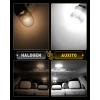 imageAUXITO CANBUS 1156 LED Bulbs Amber Yellow with Builtin Resistor 7506 1003 1141 BA15S P21W Anti Hyper Flash Error Free Turn Signal Lights Blinker Parking Lights Pack of 2White