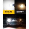 imageAUXITO CANBUS 1156 LED Bulbs Amber Yellow with Builtin Resistor 7506 1003 1141 BA15S P21W Anti Hyper Flash Error Free Turn Signal Lights Blinker Parking Lights Pack of 2White