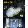 imageAUXITO 9005HB3 LED Bulbs 6500K Cool White High Brightness Real Mini Size without Cooling Fan 50000 Hours Lifespan Effortless PlugNPlay Fog Light Bulbs Pack of 2H11B