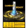 imageAUXITO 9005HB3 LED Bulbs 6500K Cool White High Brightness Real Mini Size without Cooling Fan 50000 Hours Lifespan Effortless PlugNPlay Fog Light Bulbs Pack of 29006HB4