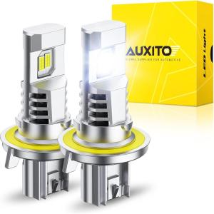 imageAUXITO 9005HB3 LED Bulbs 6500K Cool White High Brightness Real Mini Size without Cooling Fan 50000 Hours Lifespan Effortless PlugNPlay Fog Light Bulbs Pack of 2H139008