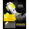 imageAUXITO 9005 9006 Bulbs Combo 1400 Brighter HB3HB4 Bulbs 6500K Cool White PlugNPlay Pack of 2