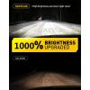 imageAUXITO H6M P15D LED Motorcycle Light Bulbs HiLo Beam T19 H6 6500K Cool White 5000LM for ATVS UTVS Plug and Play Pack of 29004