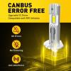 imageAUXITO H6M P15D LED Motorcycle Light Bulbs HiLo Beam T19 H6 6500K Cool White 5000LM for ATVS UTVS Plug and Play Pack of 2H1