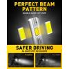 imageAUXITO H6M P15D LED Motorcycle Light Bulbs HiLo Beam T19 H6 6500K Cool White 5000LM for ATVS UTVS Plug and Play Pack of 2H1