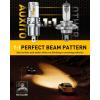 imageAUXITO H6M P15D LED Motorcycle Light Bulbs HiLo Beam T19 H6 6500K Cool White 5000LM for ATVS UTVS Plug and Play Pack of 2H49003HB2Yellow