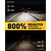imageAUXITO H10 9145 LED Fog Light Bulbs 3000K Amber Yellow 6000 LM High Brightness 30W Play and Plug Super Penetration with 12 CSP Chips Waterproof DRL Bulbs Replacement for Cars Pack of 290059006