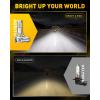 imageAUXITO 9005 Bulb H11 Bulbs 80000LM Brighter UltraBright Plug N Play Long Lifespan No Flicker 99 Compatibility 2PCS90059006