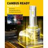 imageAUXITO 9005 Bulb H11 Bulbs 80000LM Brighter UltraBright Plug N Play Long Lifespan No Flicker 99 Compatibility 2PCS90059006