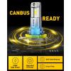 imageAUXITO 9005 Bulb H11 Bulbs 80000LM Brighter UltraBright Plug N Play Long Lifespan No Flicker 99 Compatibility 2PCS9005H11