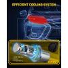 imageAUXITO 9005 Bulb H11 Bulbs 80000LM Brighter UltraBright Plug N Play Long Lifespan No Flicker 99 Compatibility 2PCS9007HB5