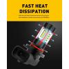 imageAUXITO 9005 Bulb H11 Bulbs 80000LM Brighter UltraBright Plug N Play Long Lifespan No Flicker 99 Compatibility 2PCS9145H10