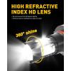 imageAUXITO 9005 Bulb H11 Bulbs 80000LM Brighter UltraBright Plug N Play Long Lifespan No Flicker 99 Compatibility 2PCS9145H10