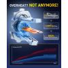 imageAUXITO 9005 Bulb H11 Bulbs 80000LM Brighter UltraBright Plug N Play Long Lifespan No Flicker 99 Compatibility 2PCSH7