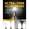 imageAUXITO 9005 H11 LED Bulbs Combo 120000LM 1000 Super Bright CANBus Ready 11 Mini Size Easy Install 6500K White H8 H9 HB3 Bulbs with Fan Plug and Play Pack of 490059006