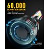 imageAUXITO 9005 LED HeadIight Bulbs80000LM 1500 Brighter UltraBright Plug N Play 60000 Hours LifespanAdjustable Beam with Cooling Fan No Flicker 99 Compatibility 2PCS9005HB3