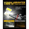 imageAUXITO 9005 LED HeadIight Bulbs80000LM 1500 Brighter UltraBright Plug N Play 60000 Hours LifespanAdjustable Beam with Cooling Fan No Flicker 99 Compatibility 2PCS9005HB3