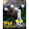 imageAUXITO 9005HB3 H11H8H9H16 LED Bulbs Combo 120W 11 Mini Size 6500K Cool White IP68 Waterproof Automotive Replacement Pack of 4H11B