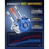 imageAUXITO 9006 Bulb HB4 Bulbs 70000LM Brighter UltraBright Plug N Play Long Lifespan No Flicker 99 Compatibility 2PCS