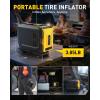 imageAUXITO AT1 150PSI Heavy Duty Tire Inflator Portable Air Compressor for Pickup Truck  Built in 26000mAh Power Station amp 65W Fast Charging  Emergency Tire Air Pump for F150 OffRoad RV Camping26000mAh