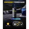 imageAUXITO AT1 150PSI Heavy Duty Tire Inflator Portable Air Compressor for Pickup Truck  Built in 26000mAh Power Station amp 65W Fast Charging  Emergency Tire Air Pump for F150 OffRoad RV Camping5200mAh