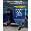 imageAUXITO AT1 150PSI Heavy Duty Tire Inflator Portable Air Compressor for Pickup Truck  Built in 26000mAh Power Station amp 65W Fast Charging  Emergency Tire Air Pump for F150 OffRoad RV Camping26000mAh