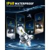 imageAUXITO H4 9003 HB2 Bulbs 80000LM 6500K Cool White Super Bright 15X Halogen Plug and Play CANbus Ready No Flicker Pack of 2