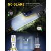 imageAUXITO Latest 9007 HB5 Head1ight Bulbs 50000LM 1000 UltraBright 20 Years Lifespan 6500K Cool White 3 Min Quick Install No Flicker 99 Compatibility Pack of 2HB49006