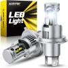 imageAUXITO 9005 LED HeadIight Bulbs80000LM 1500 Brighter UltraBright Plug N Play 60000 Hours LifespanAdjustable Beam with Cooling Fan No Flicker 99 Compatibility 2PCS9003H4
