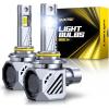 imageAUXITO 9006 Bulb HB4 Bulbs 70000LM Brighter UltraBright Plug N Play Long Lifespan No Flicker 99 Compatibility 2PCS