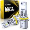 imageAUXITO 9007 HB5 Light Bulbs 50000LM 6500K Cool White Plug and Play CANbus Ready No Flicker Pack of 2