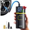 imageAUXITO AT1 150PSI Heavy Duty Tire Inflator Portable Air Compressor for Pickup Truck  Built in 26000mAh Power Station amp 65W Fast Charging  Emergency Tire Air Pump for F150 OffRoad RV Camping5200mAh