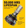imageAUXITO 9005 9006 Bulb Combo  1000 180000LM Brighter Output 6500K Bright White Simple Plug amp Play 60000Hr Long Lifespan Pack of 4HB39005
