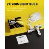 imageAUXITO H7 LED Bulb H7 Light Bulbs 80000LM 99 Vehicle Fit Cooling Fan Plug N Play 3MIN Installation 20Year Lifespan9005HB3