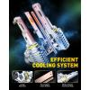 imageAUXITO H7 LED Bulb H7 Light Bulbs 80000LM 99 Vehicle Fit Cooling Fan Plug N Play 3MIN Installation 20Year Lifespan9006HB4