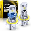 imageAUXITO H7 LED Bulb H7 Light Bulbs 80000LM 99 Vehicle Fit Cooling Fan Plug N Play 3MIN Installation 20Year Lifespan9008H13