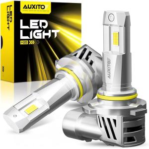 imageAUXITO H7 LED Bulb H7 Light Bulbs 80000LM 99 Vehicle Fit Cooling Fan Plug N Play 3MIN Installation 20Year Lifespan9005HB3