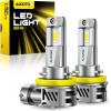 imageAUXITO H8 H11 Bulb H9 Bulbs 80000LM Brighter UltraBright Plug N Play Long Lifespan No Flicker 99 Compatibility 2PCSH11H8H9