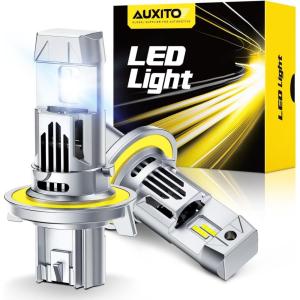 imageAUXITO H8 H11 Bulb H9 Bulbs 80000LM Brighter UltraBright Plug N Play Long Lifespan No Flicker 99 Compatibility 2PCS9008h13