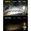 imageAUXITO 9003 LED Bulb 80000LM Brightness 6500K White PlugNPlay 60000 Hour Lifespan Canbus Ready 99 Compatibility 2PCS