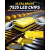 imageAUXITO 9003 LED Bulb 80000LM Brightness 6500K White PlugNPlay 60000 Hour Lifespan Canbus Ready 99 Compatibility 2PCS