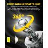 imageAUXITO 9003 LED Bulb 80000LM Brightness 6500K White PlugNPlay 60000 Hour Lifespan Canbus Ready 99 Compatibility 2PCS
