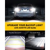 image:imageAUXITO 912 921 LED Bulb Reverse Light 6500K White T15 W16W 906 904 Canbus Error Free LED Backup Light Bulb Super Bright Back Up License Plate Light Halogen Replacement for Car Truck Pack of 2Xenon White