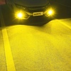 image:imageAUXITO H109145 3000K Golden Yellow LED Fog Light Bulbs 18000LM 1000 Brighter Amber Fog Lights Kit 11 OEM Replacement for Cars Trucks SUVs 3Min Install IP68 Waterproof Pack of 2Amber Yellow