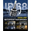 image:imageAUXITO 880899 LED Fog Light Bulbs 18000LM 1000 Brighter 11 PlugandPlay Canbus Ready 893H27W LED Fog Bulbs 6500K Cool White Pack of 2