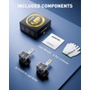 image:imageAUXITO D3S Light Bulbs 50000LM 6500K Cool White Direct Replacement D3SD3R LED Fog Light Bulbs with Fan Plug and Play CANbus Ready No Flicker Pack of 2D1SD1R