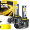 image:imageAUXITO 9005 Switchback Light Bulbs 50000LM 6500K Cool Whiteamp3000K Amber Yellow Direct Replacement 9005HB3 Light Bulbs Fanless Plug and Play CANbus Ready No Flicker Pack of 2