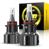 image:imageAUXITO PSX26W LED Fog Light Bulbs 18000LM 1000 Brighter 11 PlugandPlay Canbus Ready 12278 H28W LED Fog Bulbs 6500K Cool White Pack of 2