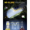 image:imageAUXITO 9006 HB4 LED Switchback Bulb 6500K Cool White amp 3000K Amber Yellow 50000LM Brighter UltraBright Plug N Play Long Lifespan No Flicker Fit For 99 Vehicles 2PCS9007HB5