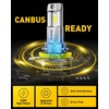 image:imageAUXITO 9006 HB4 LED Switchback Bulb 6500K Cool White amp 3000K Amber Yellow 50000LM Brighter UltraBright Plug N Play Long Lifespan No Flicker Fit For 99 Vehicles 2PCSH11 H8 H9